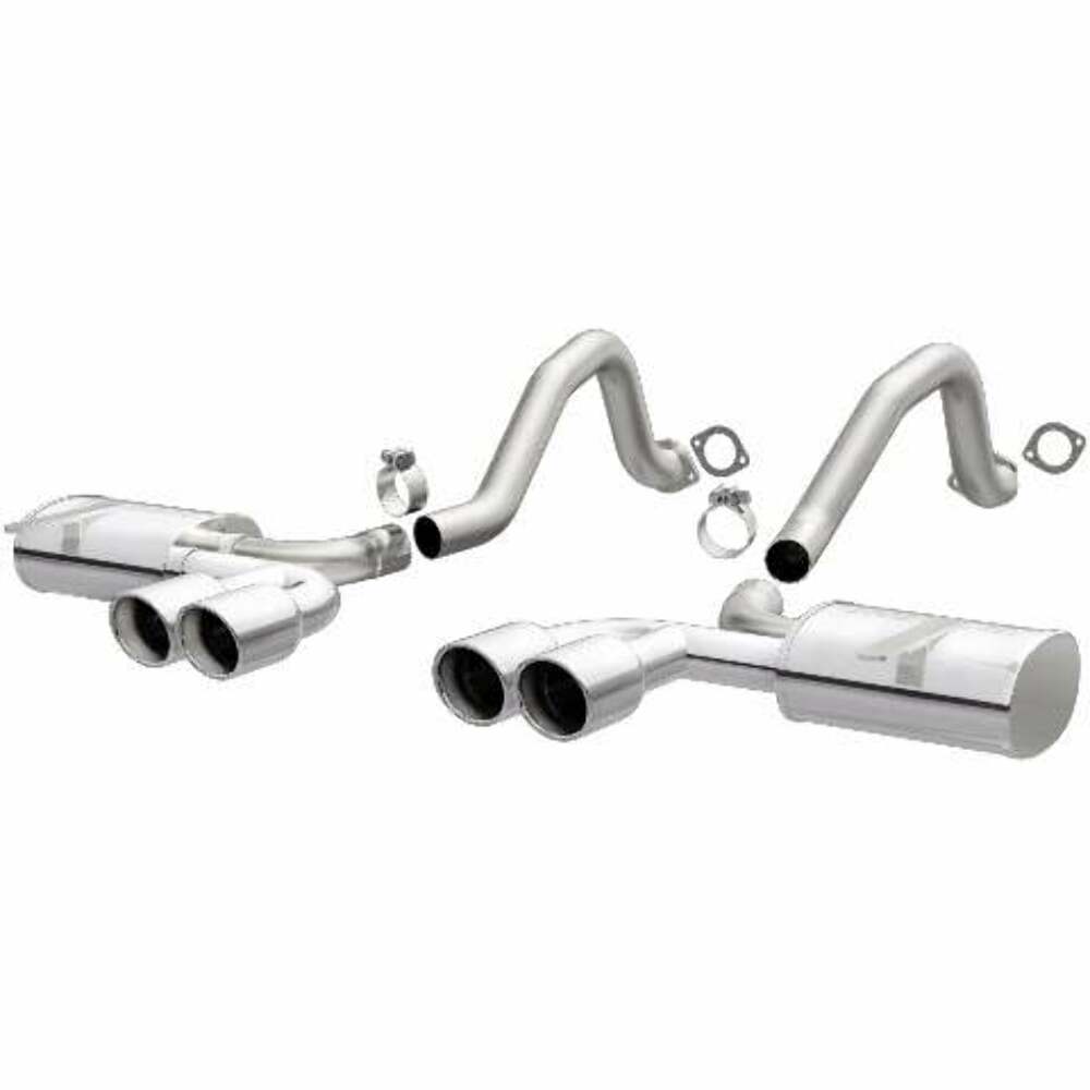 MagnaFlow axle-back exhaust system for 1997-2004 Chevy Corvette stainless steel polished 16732