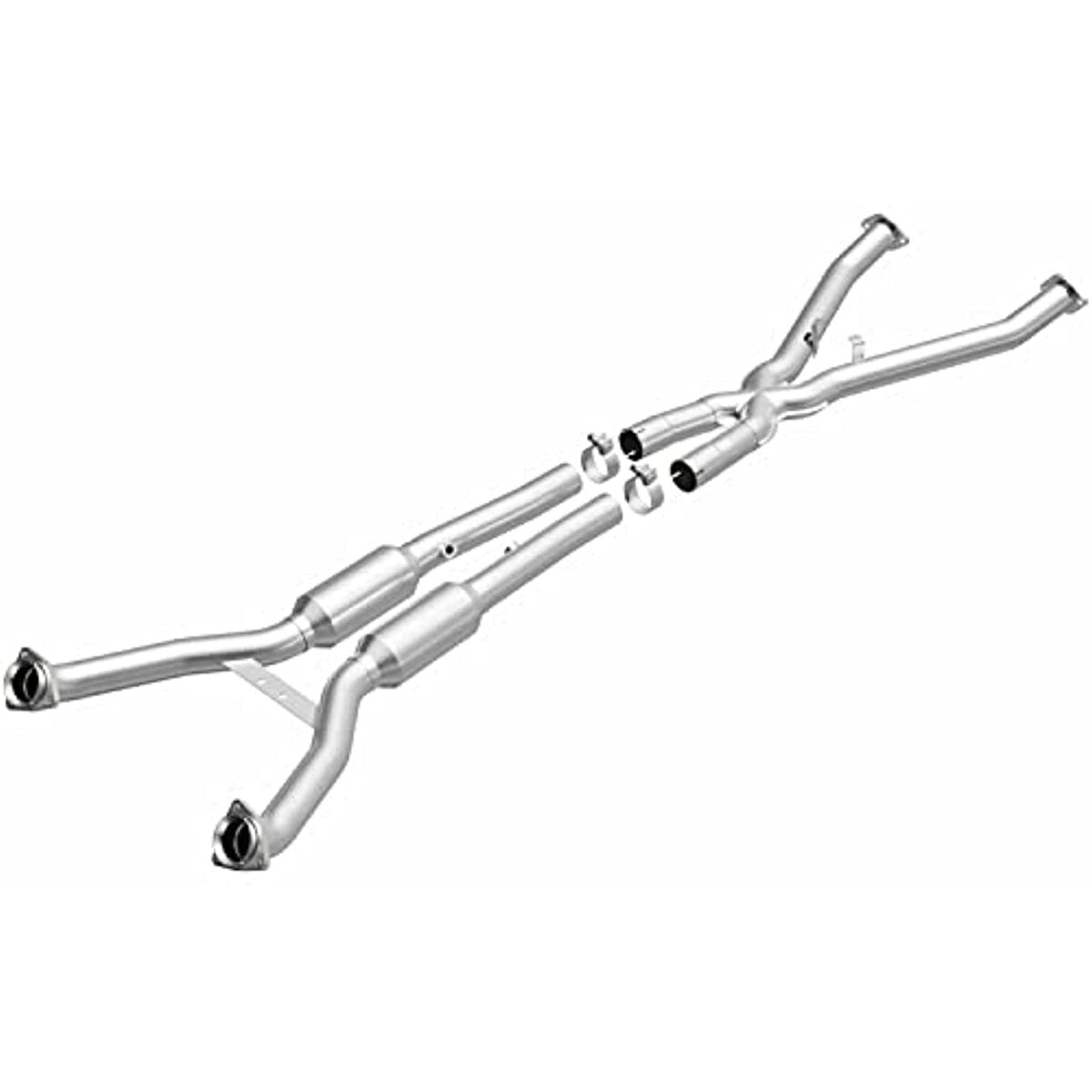 MagnaFlow direct-fit catalytic converter for 1997-1999 Chevy Corvette stainless steel CARB compliant OBDII