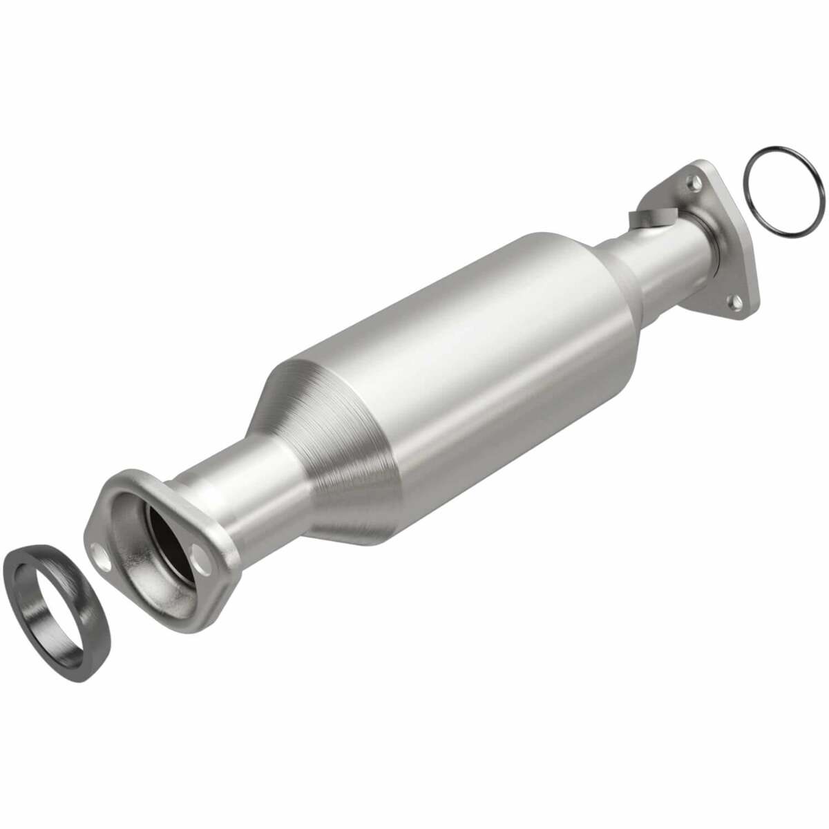 MagnaFlow direct-fit catalytic converter fits 1996-1997 Honda Accord and 1997-1999 Acura CL. Avoid potential exhaust leaks by using the included gaskets to get a proper seal and 19