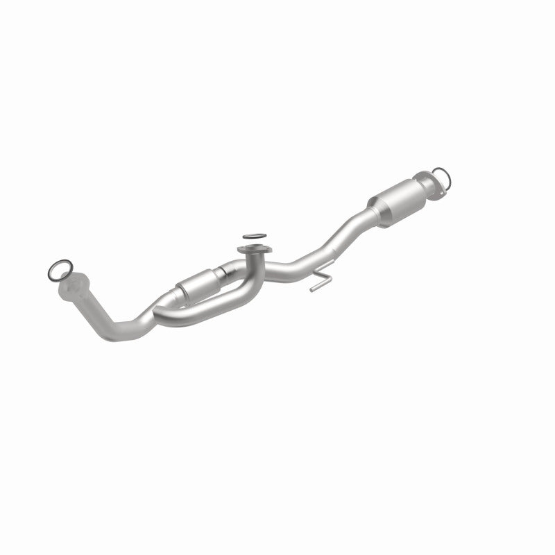 MagnaFlow direct-fit catalytic converter fits 1997-2002 Toyota Camry, 2001-2002 Toyota Solara, and more, this and 1997 Toyota Avalon 3.0L stainless steel CARB compliant 4481880