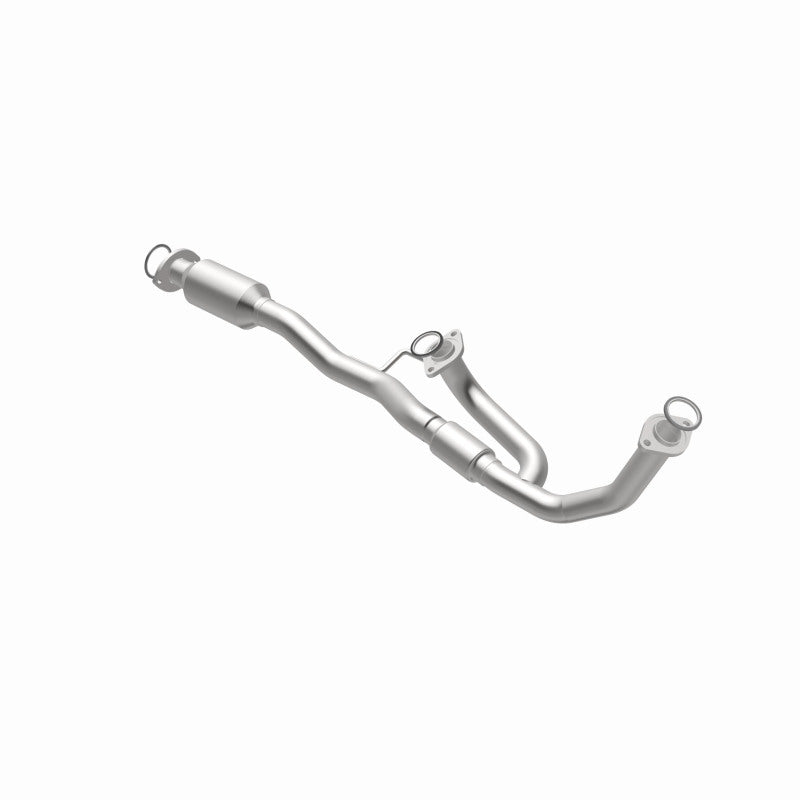 MagnaFlow direct-fit catalytic converter fits 1997-2002 Toyota Camry, 2001-2002 Toyota Solara, and more, this and 1997 Toyota Avalon 3.0L stainless steel CARB compliant 4481880
