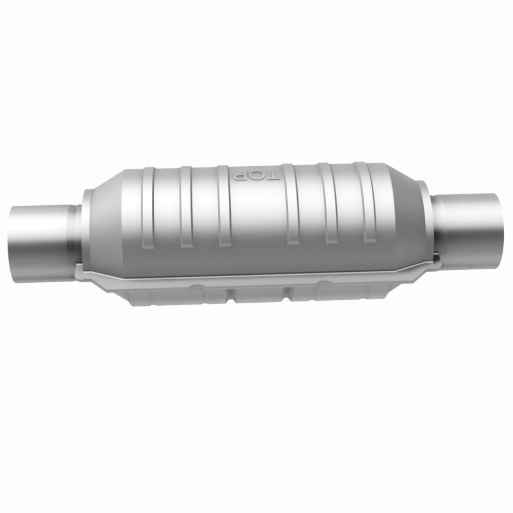 MagnaFlow universal catalytic converter 2 inch inlet/outlet stainless steel CARB compliant 418004