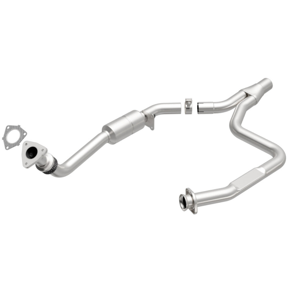 MagnaFlow direct-fit catalytic converter for 1998-1999 Chevy Camaro passenger side stainless steel CARB compliant 23476