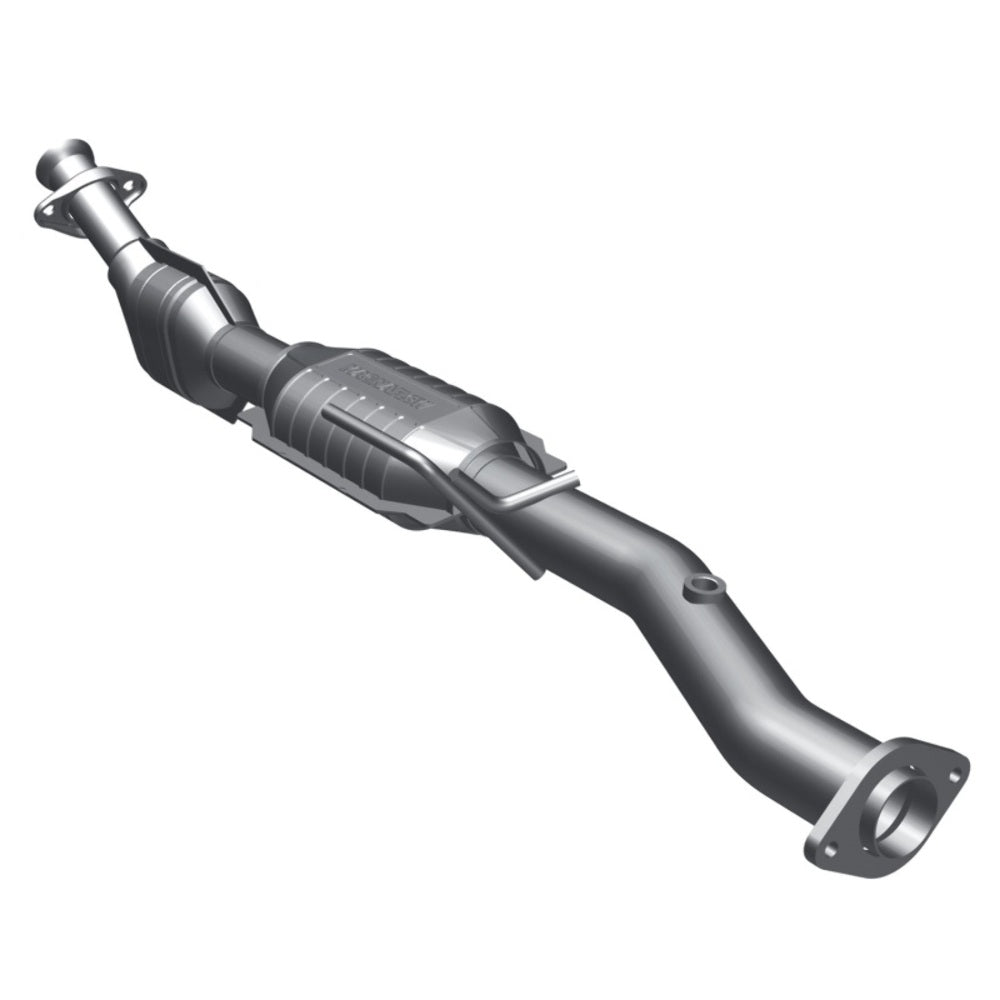 MagnaFlow direct-fit catalytic converter for 1998-2000 Ford 2.5 inch inlet/outlet stainless steel CARB compliant 441117