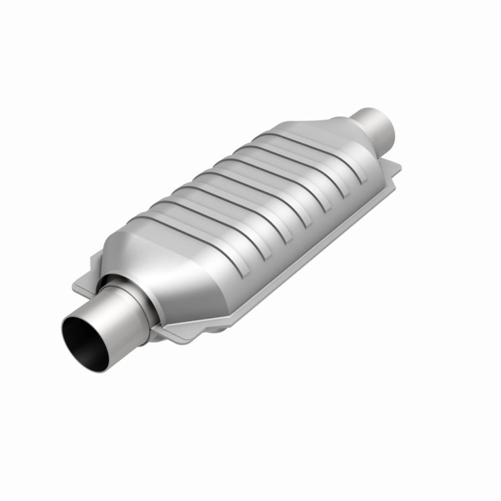 MagnaFlow universal catalytic converter 2.5 inch inlet/outlet stainless steel Federal EPA compliant OBDII 51506