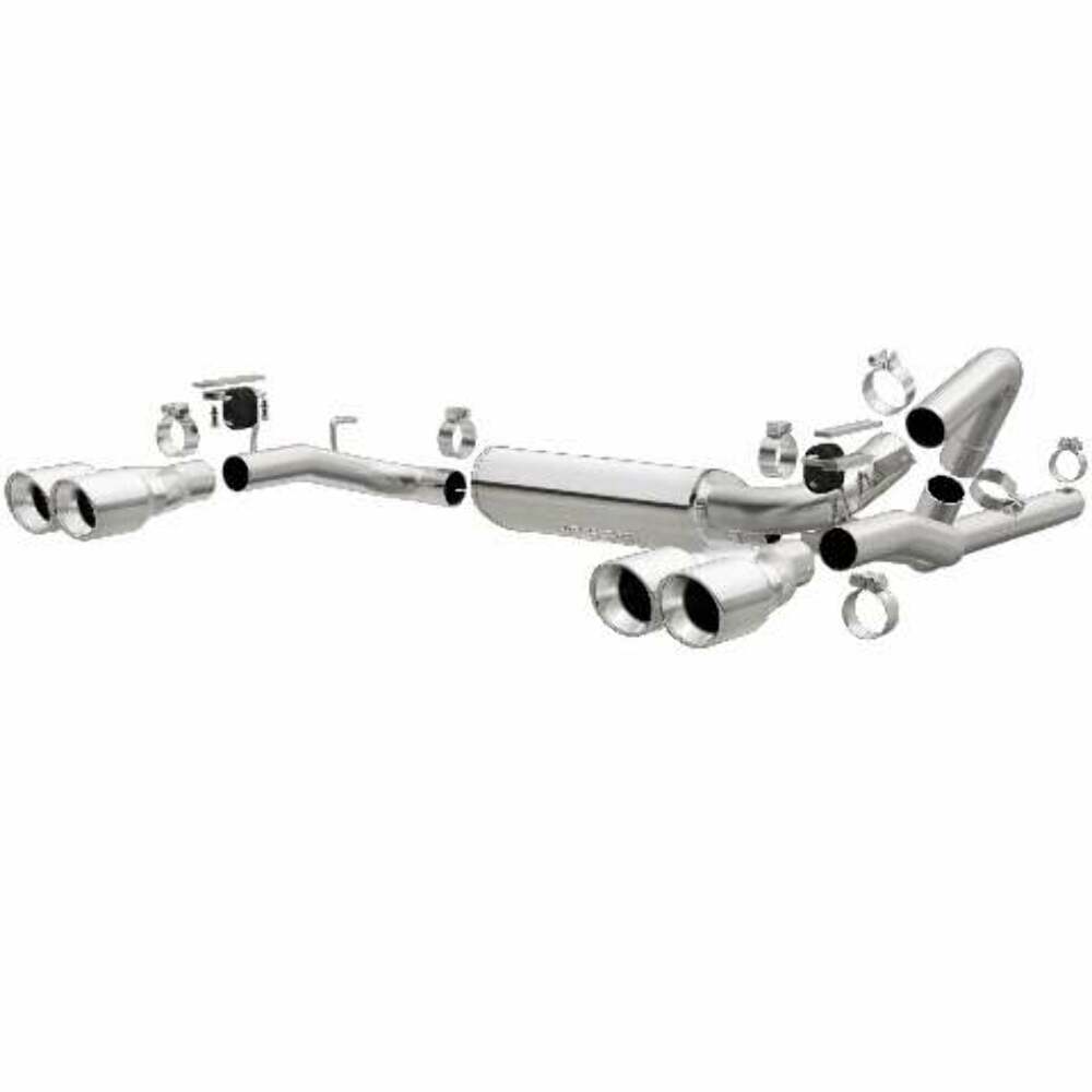 MagnaFlow cat-back exhaust system for 1998-2002 Chevy Camaro polished 16723