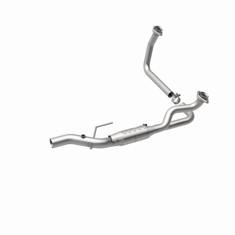 MagnaFlow direct-fit catalytic converter fits 1999-2001 Dodge Ram 1500 Van, 1999 Dodge Ram 3500 Van, and additional vehicles. Hardware is included to eliminate the hassle of workin