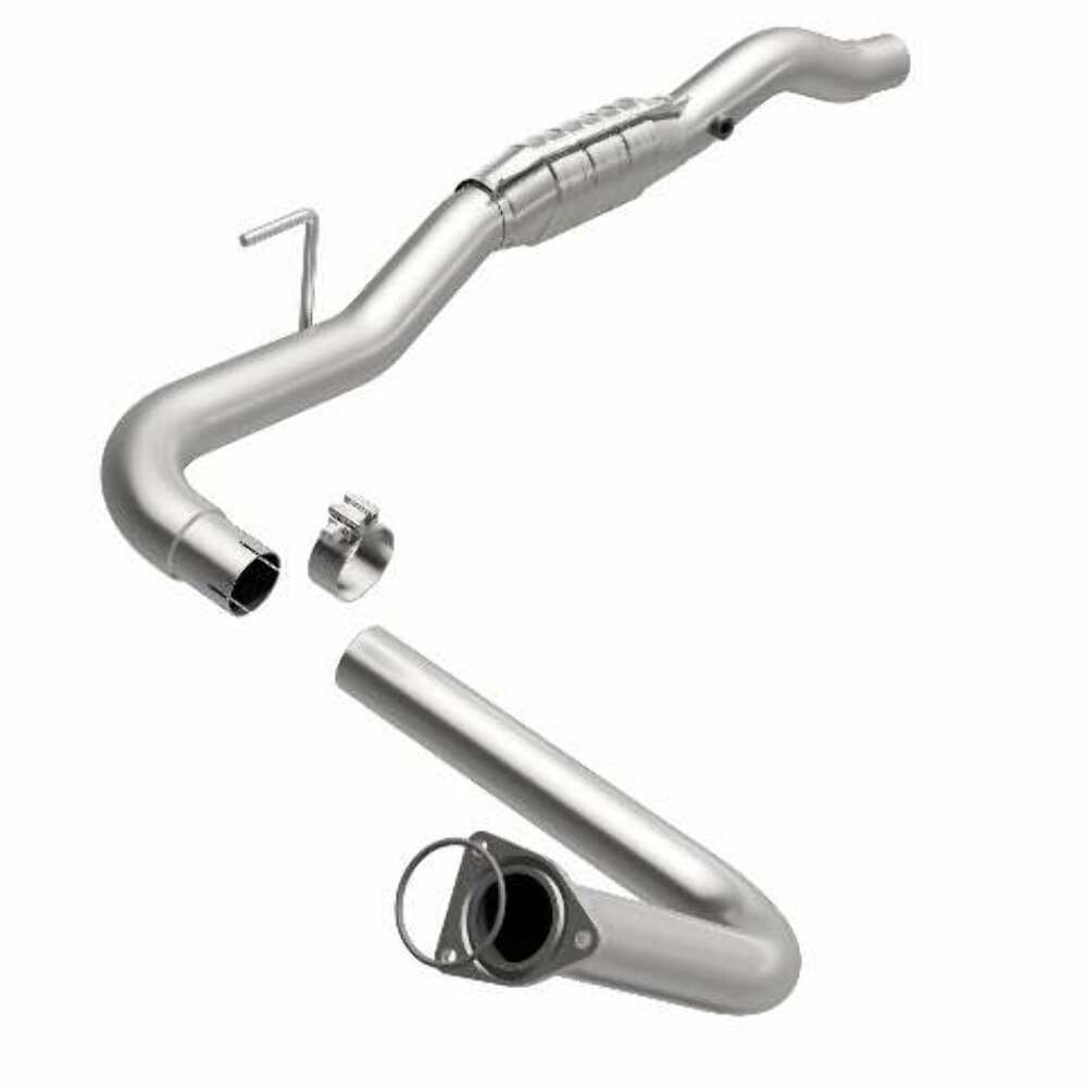 MagnaFlow direct-fit catalytic converter for 1999-2000 Chevy Silverado 2500 driver side stainless steel Federal EPA compliant OBDII 24147