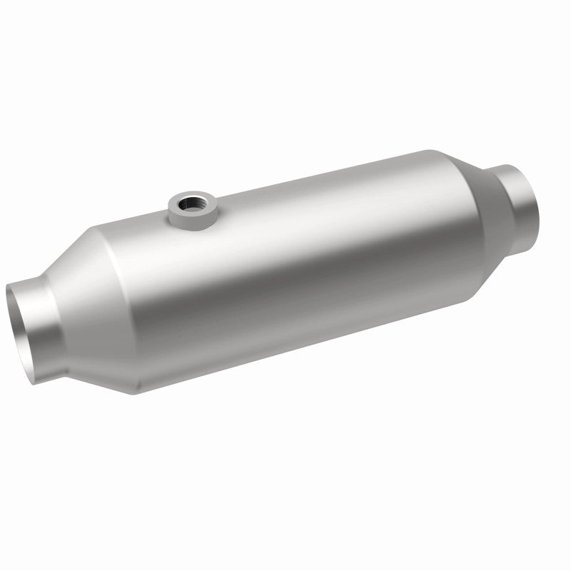 MagnaFlow universal catalytic converter 2.25 inch inlet/outlet stainless steel CARB compliant OBDII 4451355