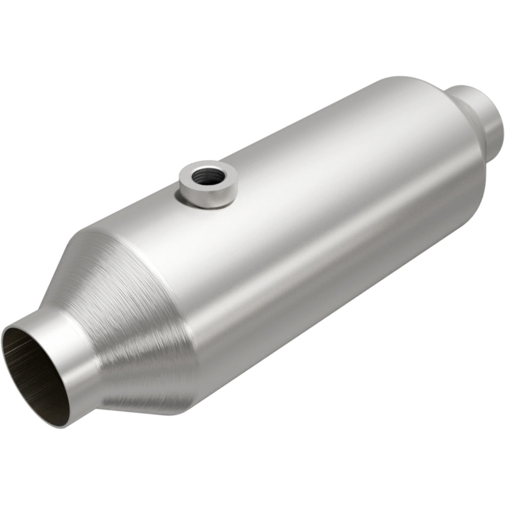 MagnaFlow universal catalytic converter 2 inch inlet/outlet stainless steel CARB compliant OBDII 4451354