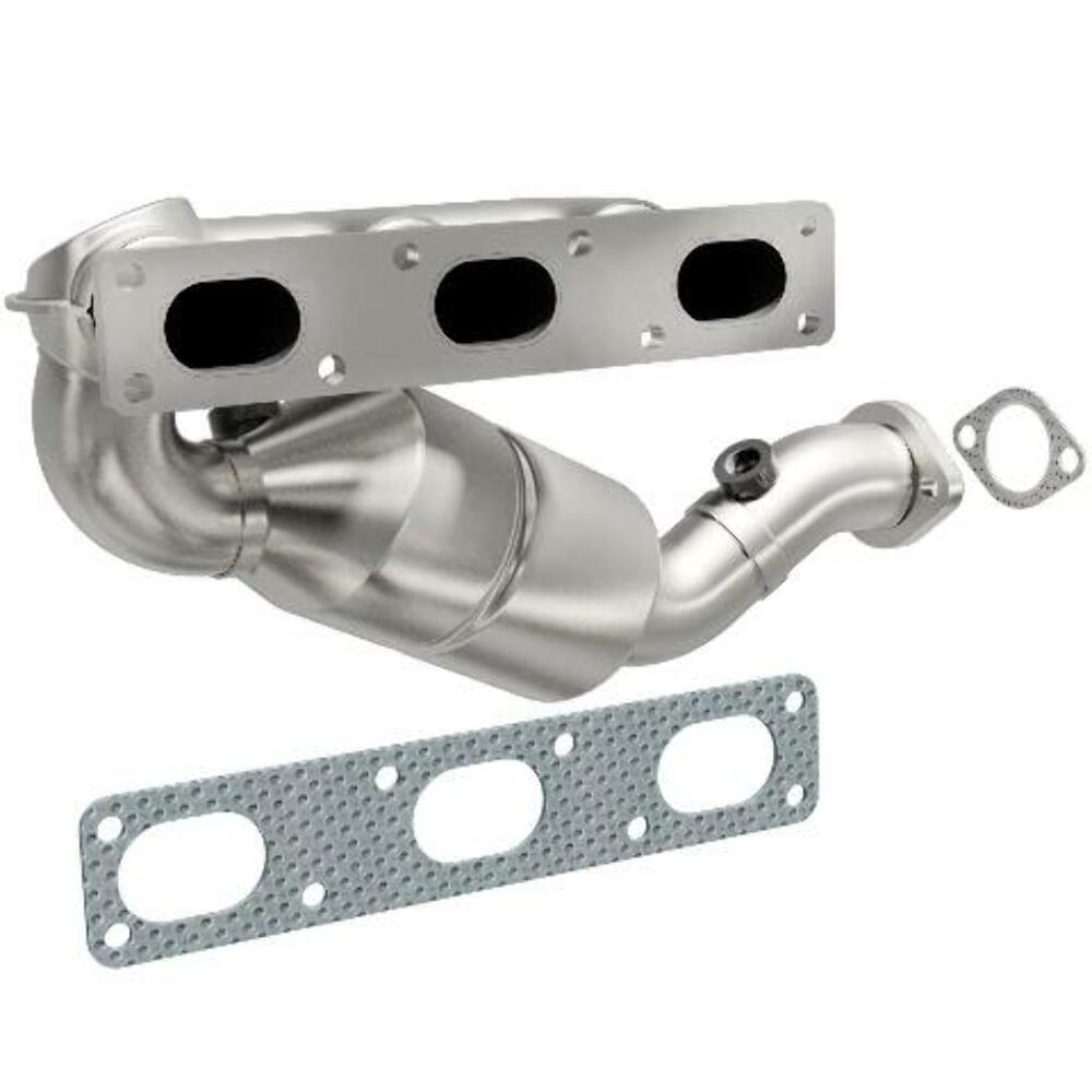 MagnaFlow direct-fit catalytic converter for 1999-2000 BMW stainless steel CARB compliant 452466
