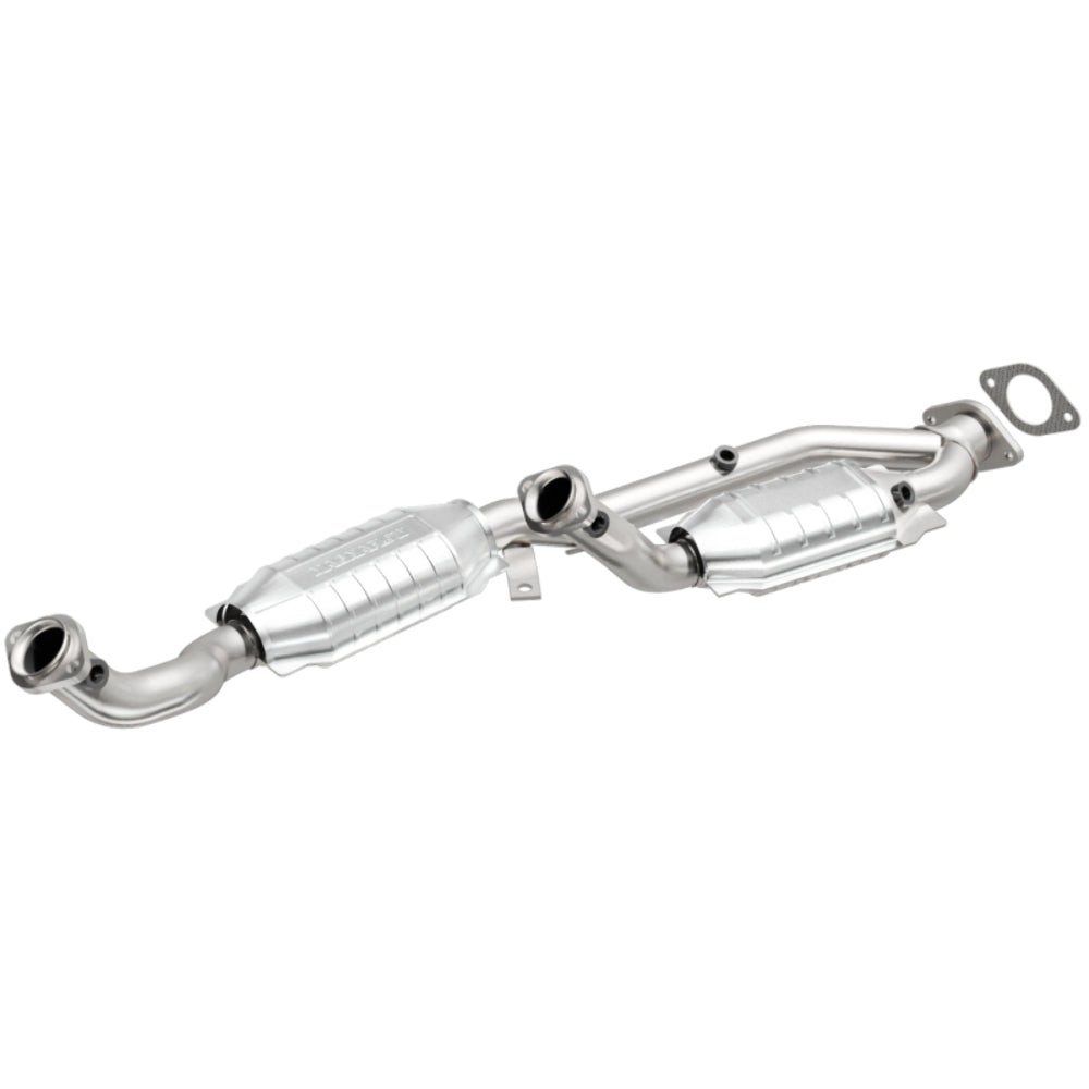 MagnaFlow direct-fit catalytic converter for 1999-2000 Ford stainless steel Federal EPA compliant OBDII 23543