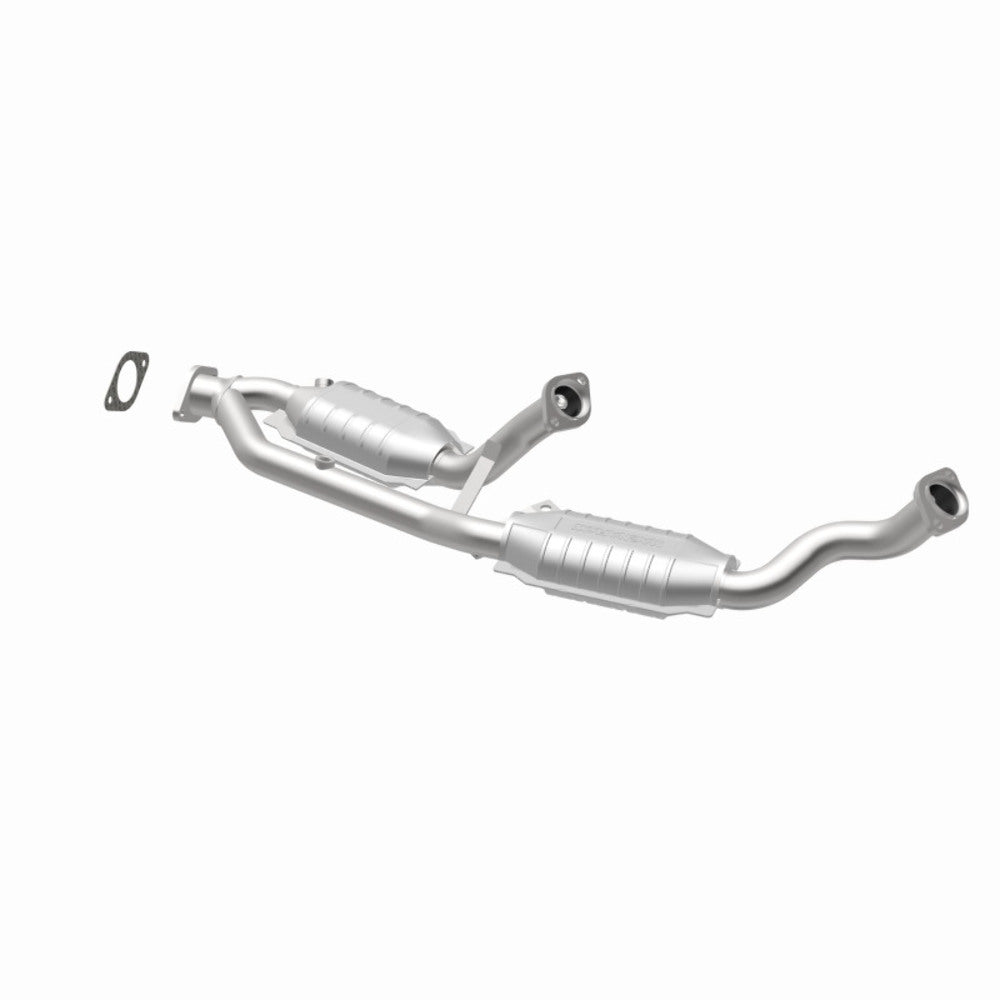 MagnaFlow direct-fit catalytic converter for 1999-2000 Ford stainless steel Federal EPA compliant OBDII 23543