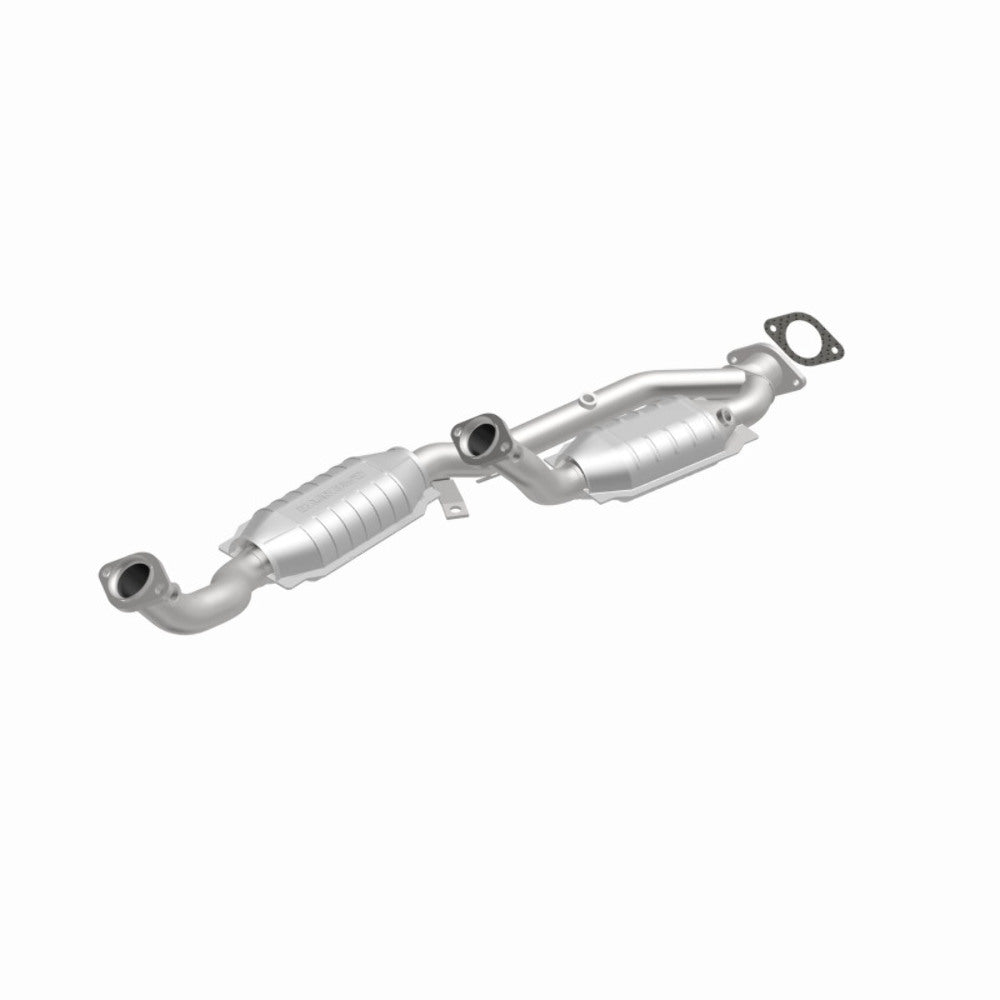 MagnaFlow direct-fit catalytic converter for 1999-2000 Ford stainless steel Federal EPA compliant OBDII 23543