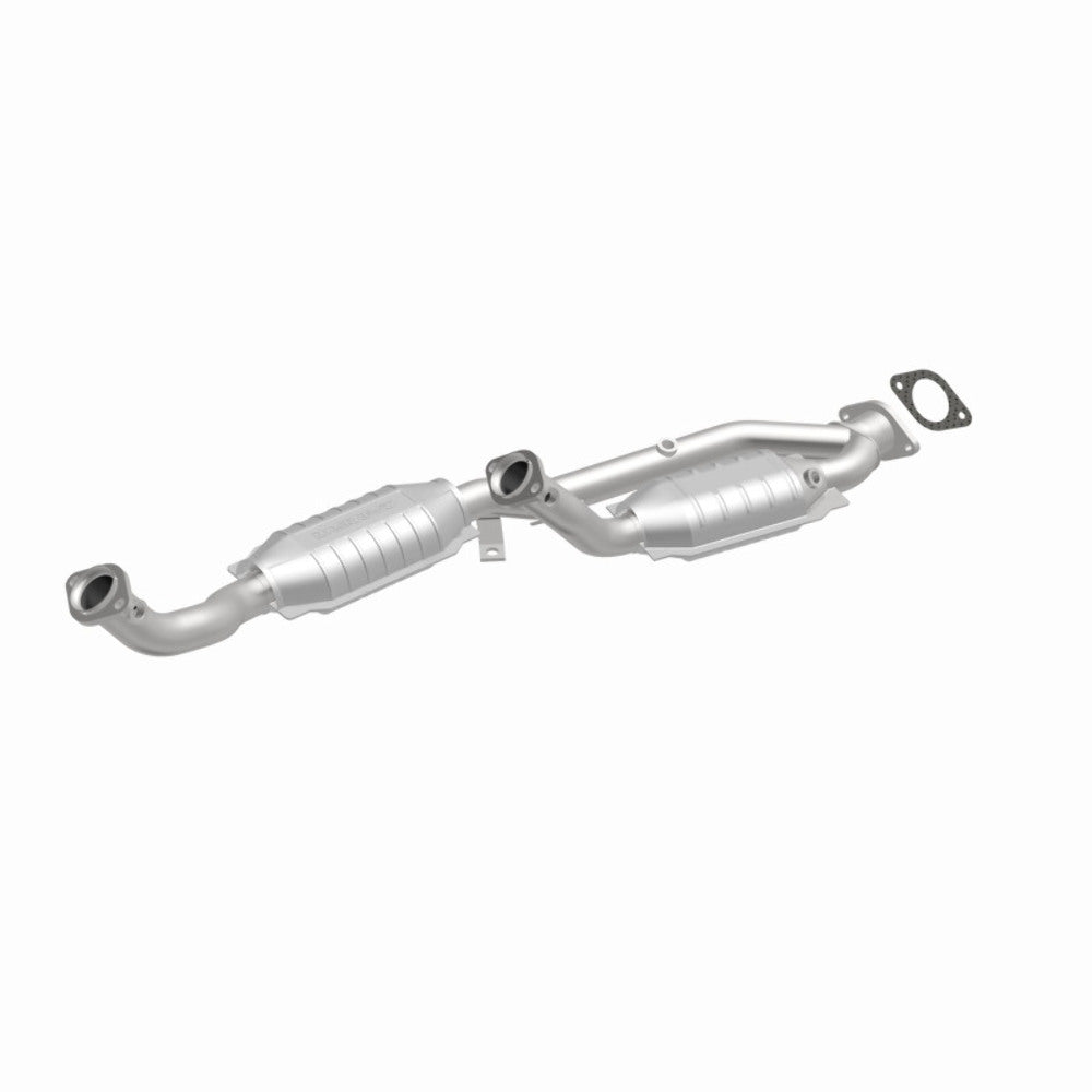 MagnaFlow direct-fit catalytic converter for 1999-2000 Ford stainless steel Federal EPA compliant OBDII 23543