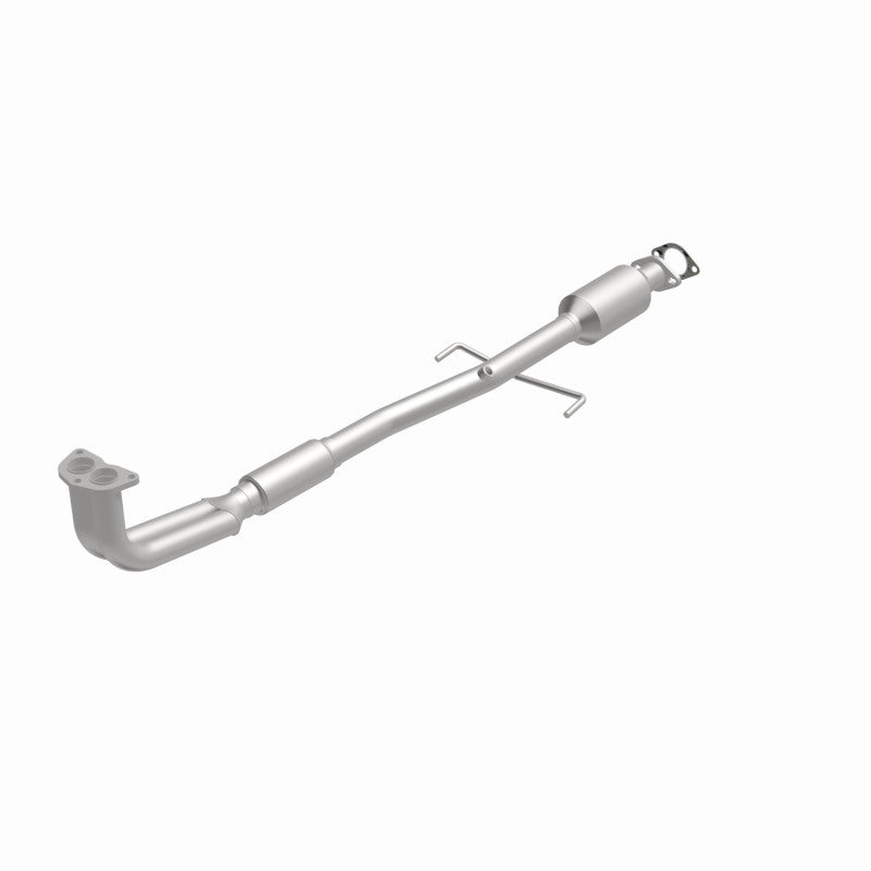 MagnaFlow direct-fit catalytic converter fits 1999-2000 Mitsubishi Galant and 2000 Mitsubishi Eclipse, this and 1999-2000 Mitsubishi Galant stainless steel CARB compliant