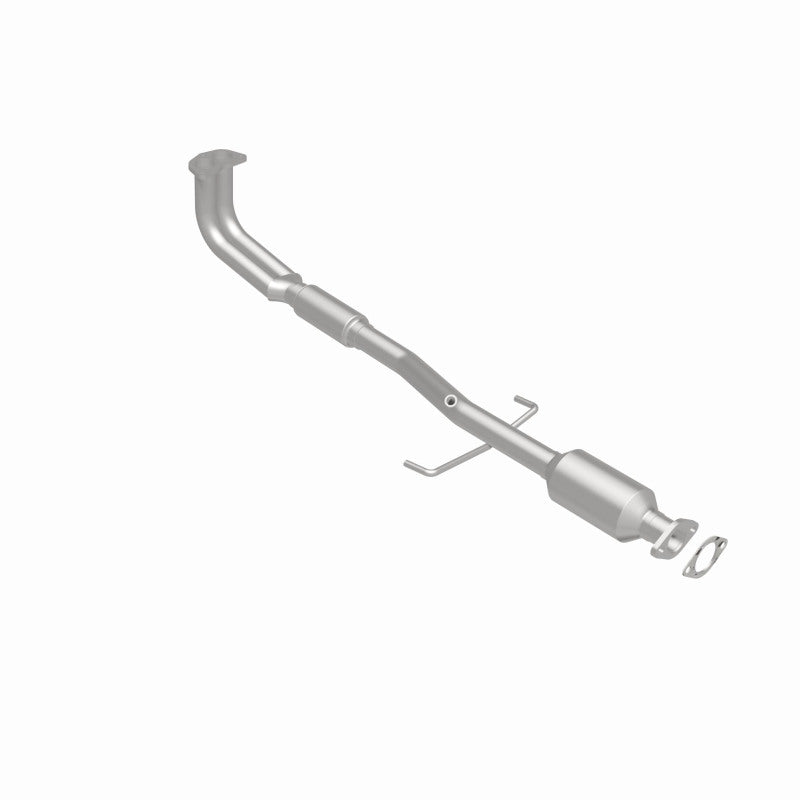 MagnaFlow direct-fit catalytic converter fits 1999-2000 Mitsubishi Galant and 2000 Mitsubishi Eclipse, this and 1999-2000 Mitsubishi Galant stainless steel CARB compliant