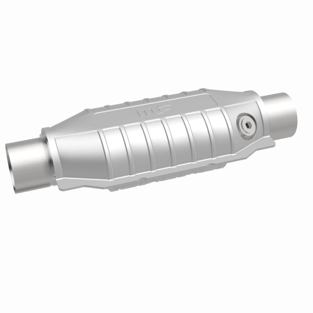 MagnaFlow universal catalytic converter 2 inch inlet/outlet stainless steel Federal EPA compliant OBDII 51034