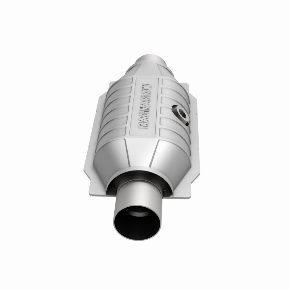 MagnaFlow universal catalytic converter 2 inch inlet/outlet stainless steel CARB compliant 441054