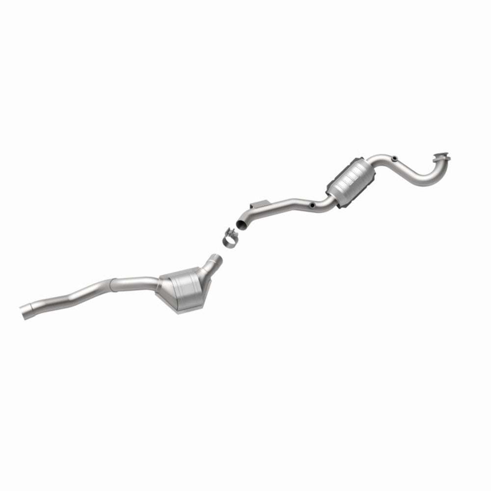 MagnaFlow direct-fit catalytic converter for 1999-2001 Mercedes-Benz passenger side stainless steel CARB compliant OBDII 49868
