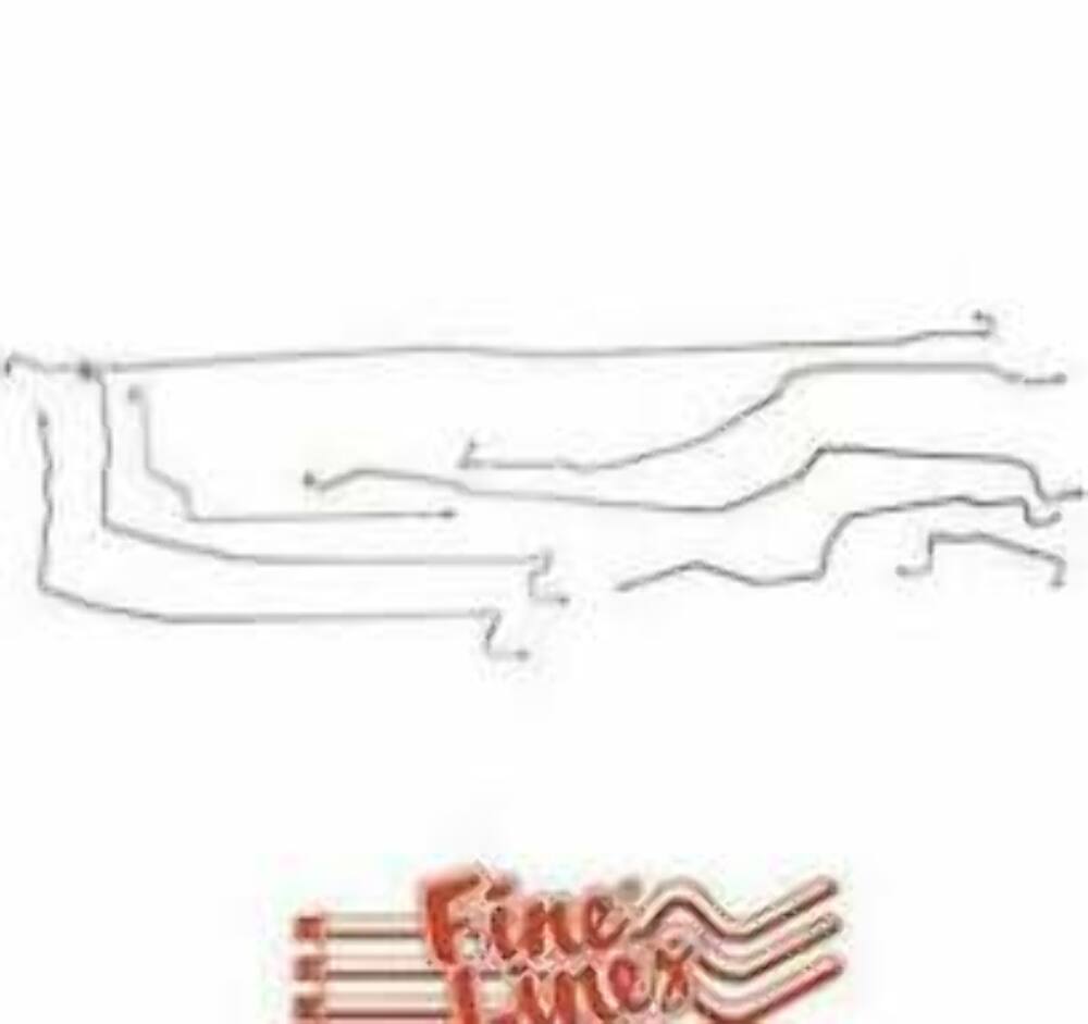 Complete Brake Line Kit for 1999-2002 Chevy Silverado 1500