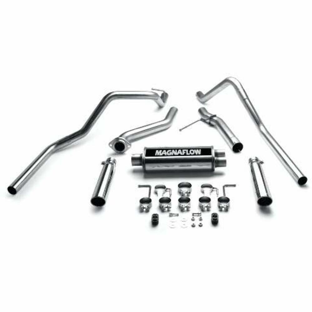 MagnaFlow cat-back exhaust system for 1999-2002 GMC Sierra 1500 polished 15754