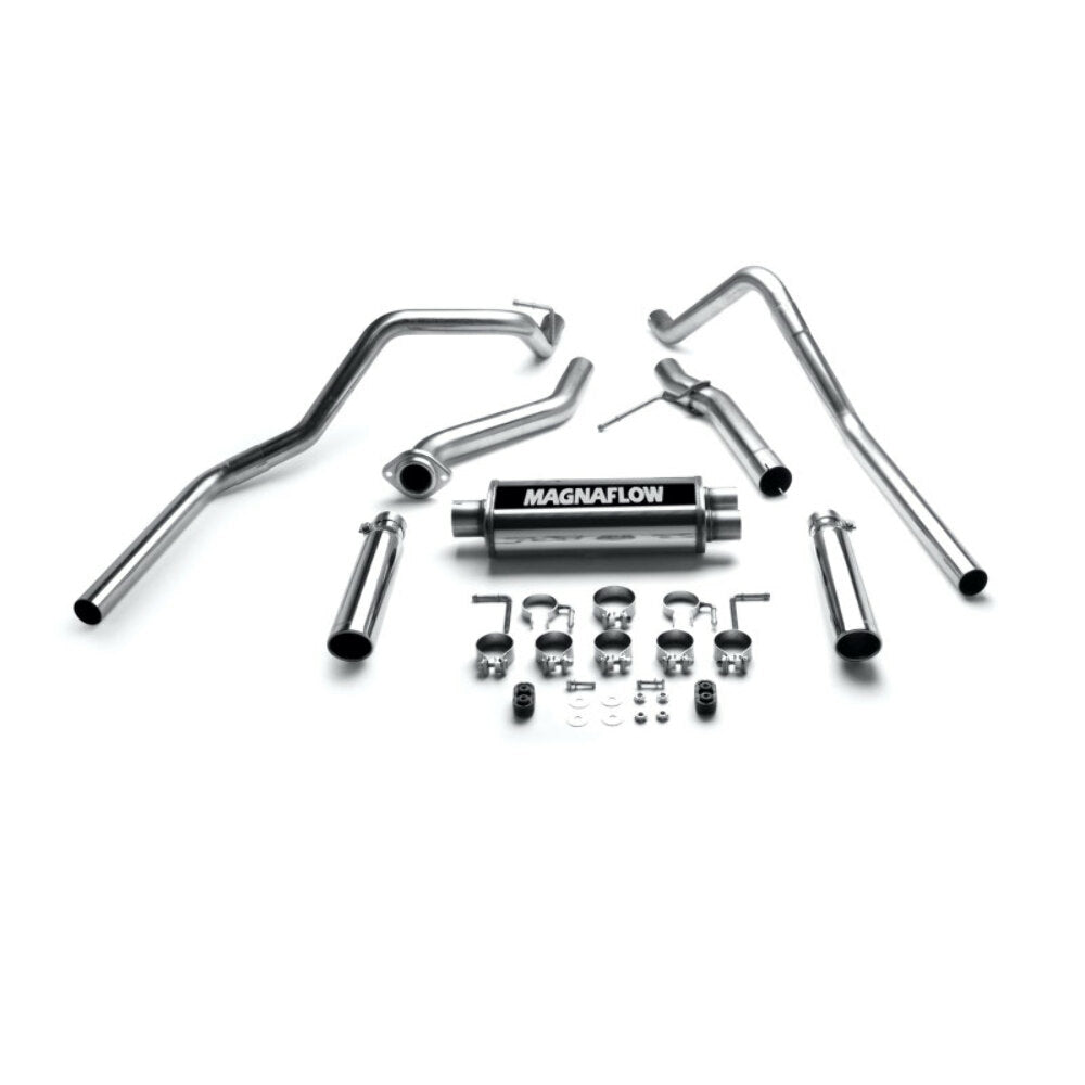 MagnaFlow cat-back exhaust system for 1999-2002 GMC Sierra 1500 polished 15754
