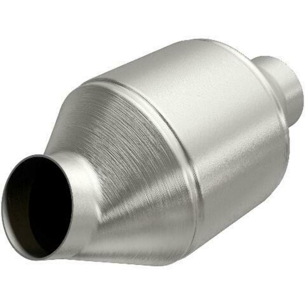 MagnaFlow universal catalytic converter 2.25 inch inlet/outlet stainless steel Federal EPA compliant OBDII 99775h