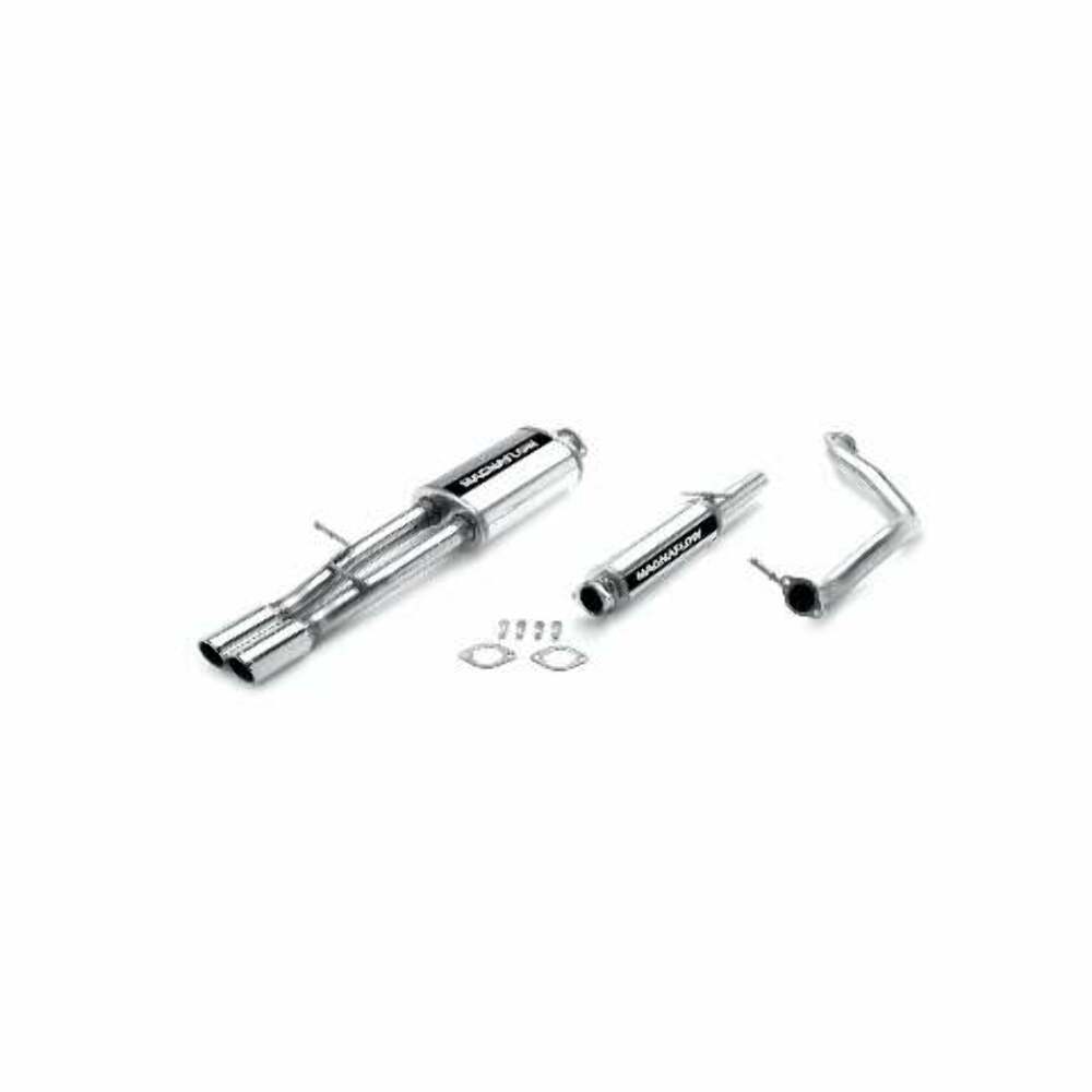 MagnaFlow cat-back exhaust system for 2000-2003 VW Jetta stainless steel polished 15669