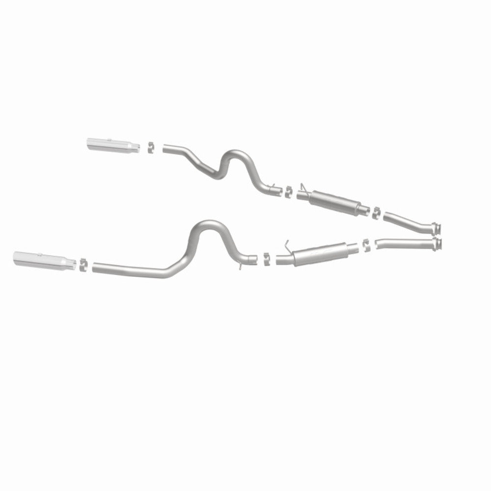 MagnaFlow cat-back exhaust system for 1999-2004 Ford Mustang stainless steel polished 15673