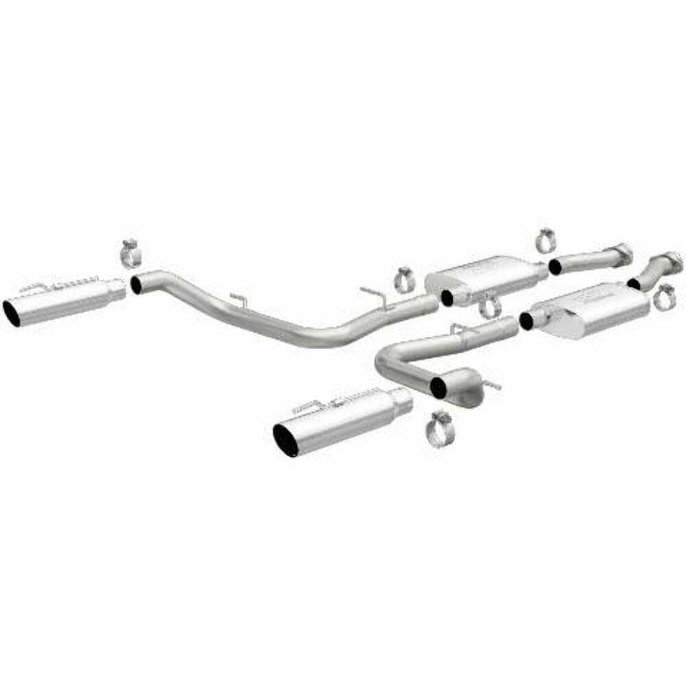 MagnaFlow cat-back exhaust system for 1999-2004 Ford Mustang stainless steel polished 15644
