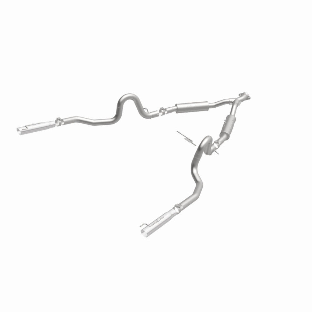 MagnaFlow cat-back exhaust system for 1999-2004 Ford Mustang stainless steel polished 15717