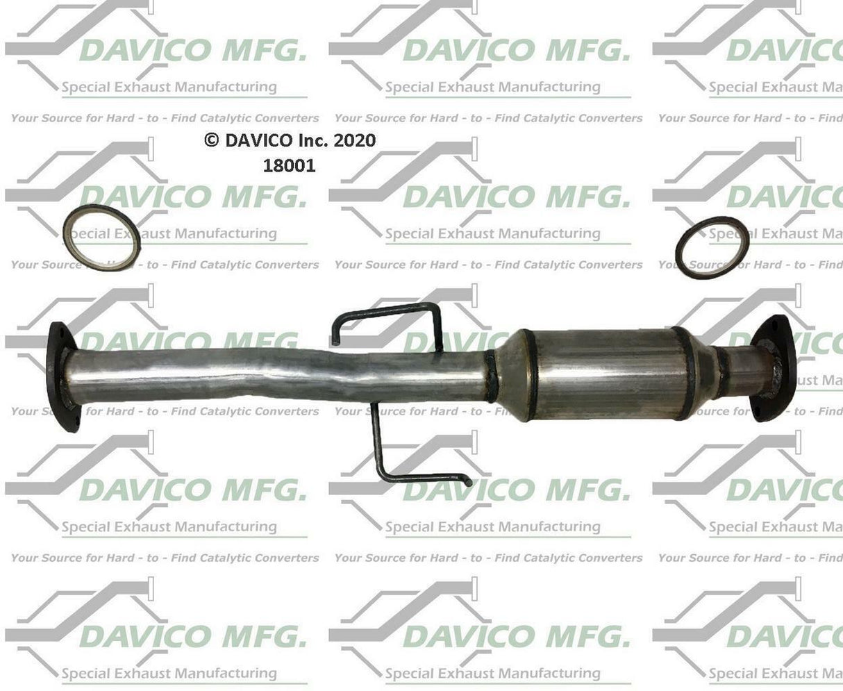 t 1999-2004 Toyota Tacoma Catalytic Converter 18001 Davico Mfg