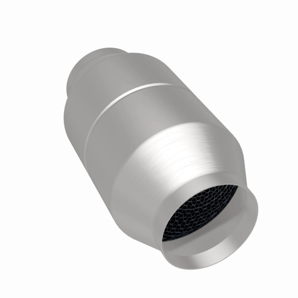 MagnaFlow universal catalytic converter 3.5 inch inlet/outlet stainless steel CARB compliant OBDII 60110