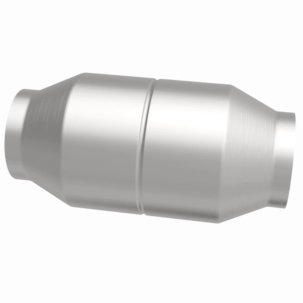 MagnaFlow universal catalytic converter 3.5 inch inlet/outlet stainless steel CARB compliant OBDII 60110