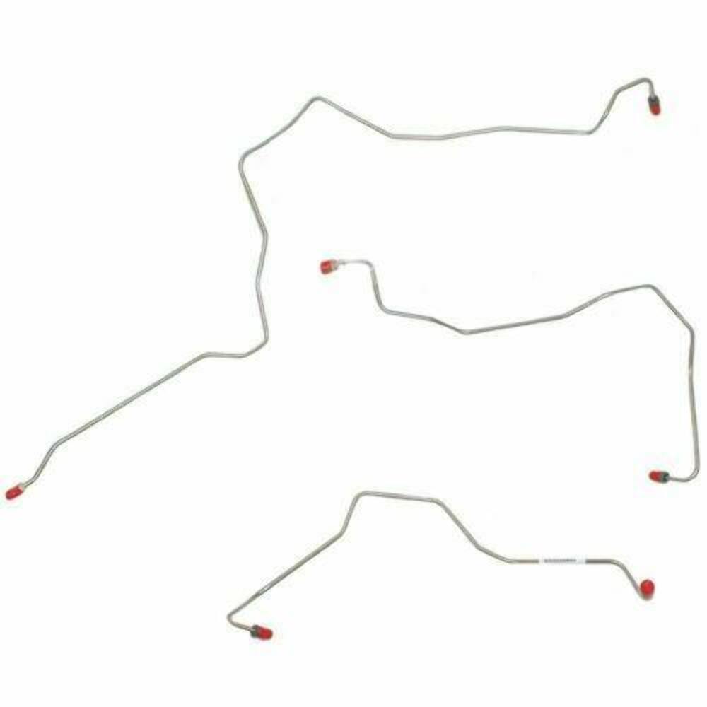 Front Brake Line Kit for 1999 Mercury Cougar stainless steel