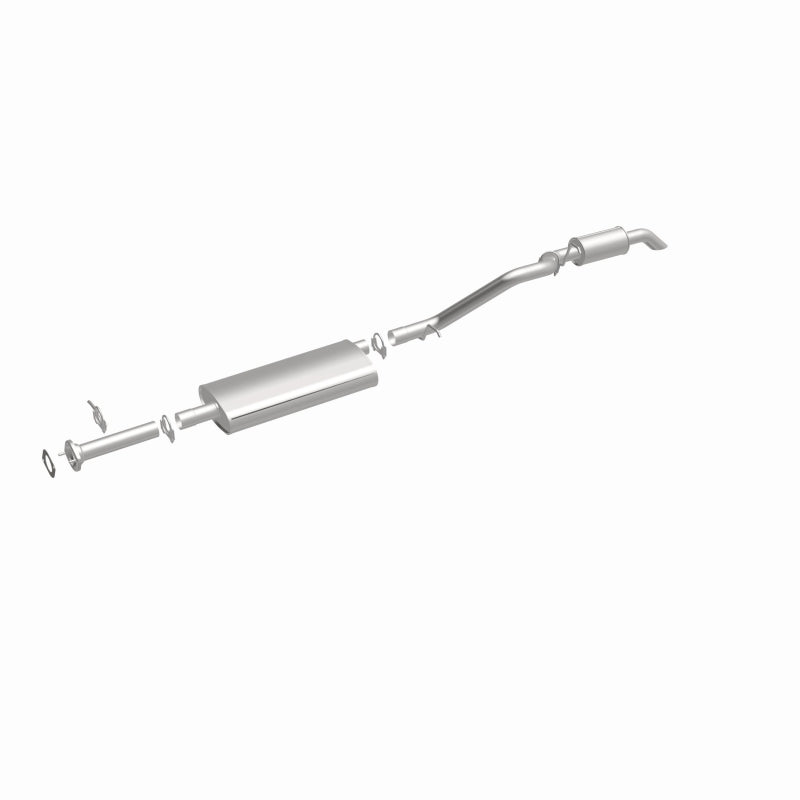 Fits 2002-2005 Chevy Trailblazer EXT Direct-Fit Replacement Exhaust 106-0738 steel