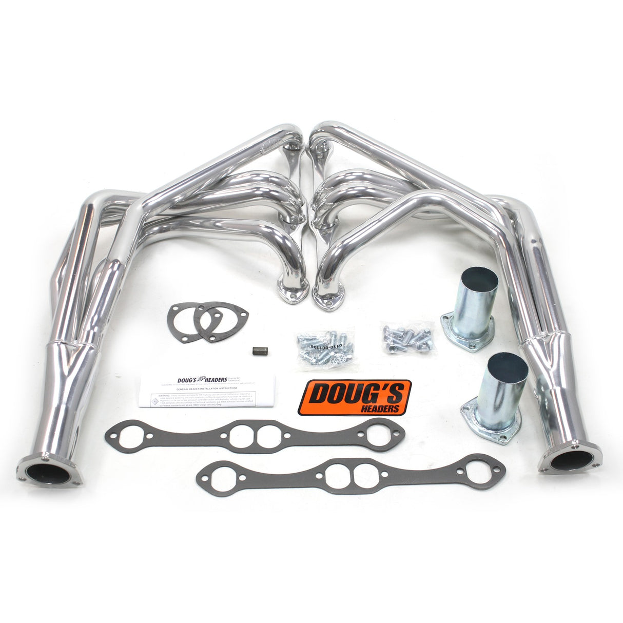 Long Tube Headers for 55-62 Corvette 265-400 SBC 1-5/8in Primary D315
