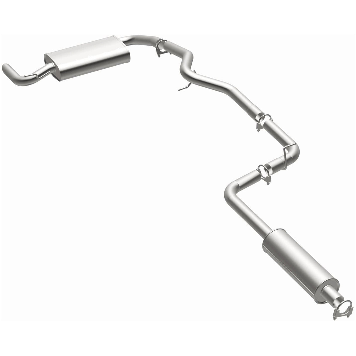 2012-2017 Ford Focus Direct-Fit Replacement Exhaust System 106-0593 aluminized steel