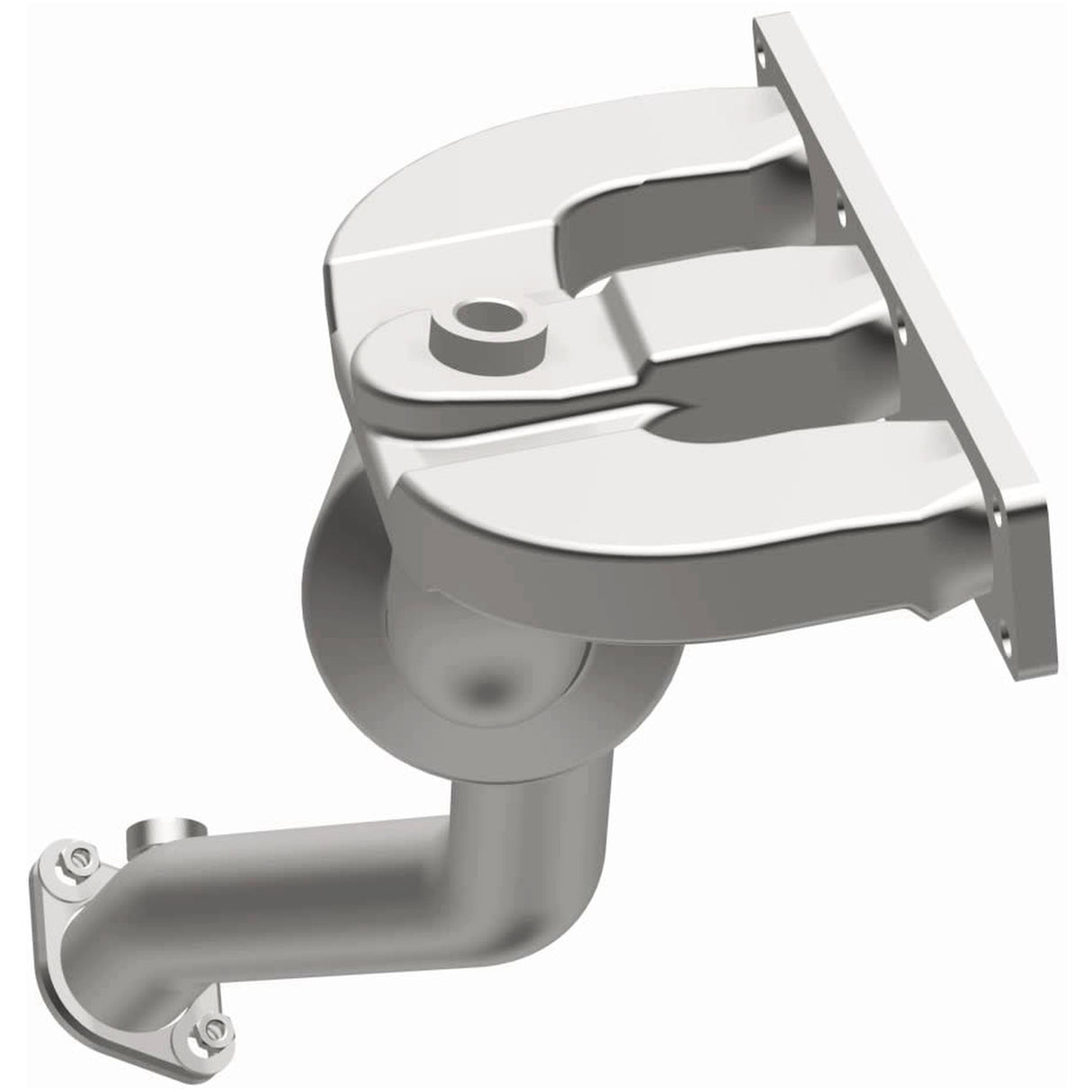 Catalytic Converter with Integrated Exhaust Manifold for HM Grade Federal / EPA Compliant Direct-Fit Manifold Catalytic