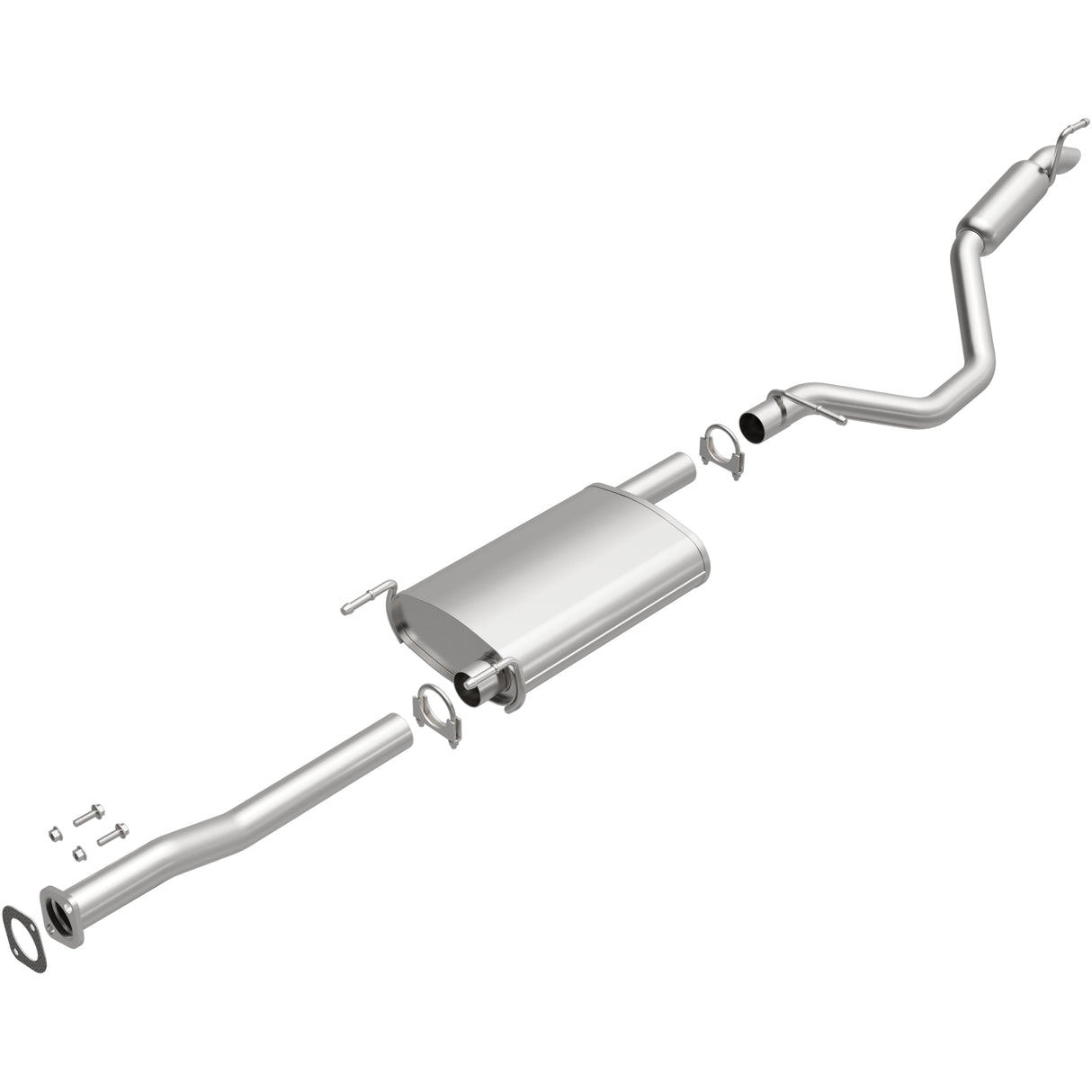 t 2014-2019 Toyota Highlander Direct-Fit Replacement Exhaust System 106-0780 Brexhaust