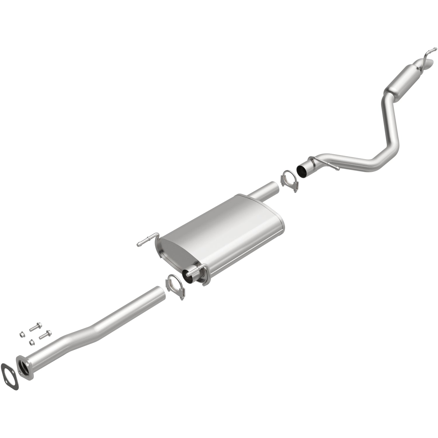 t 2014-2019 Toyota Highlander Direct-Fit Replacement Exhaust System 106-0780 Brexhaust