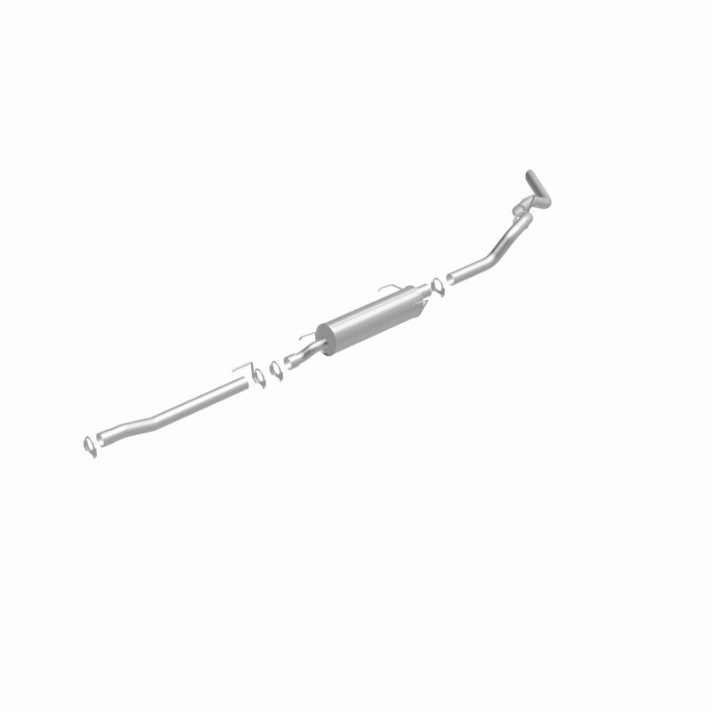 Fits 2006-2009 Dodge Direct-Fit Replacement Exhaust System 106-0525 aluminized steel