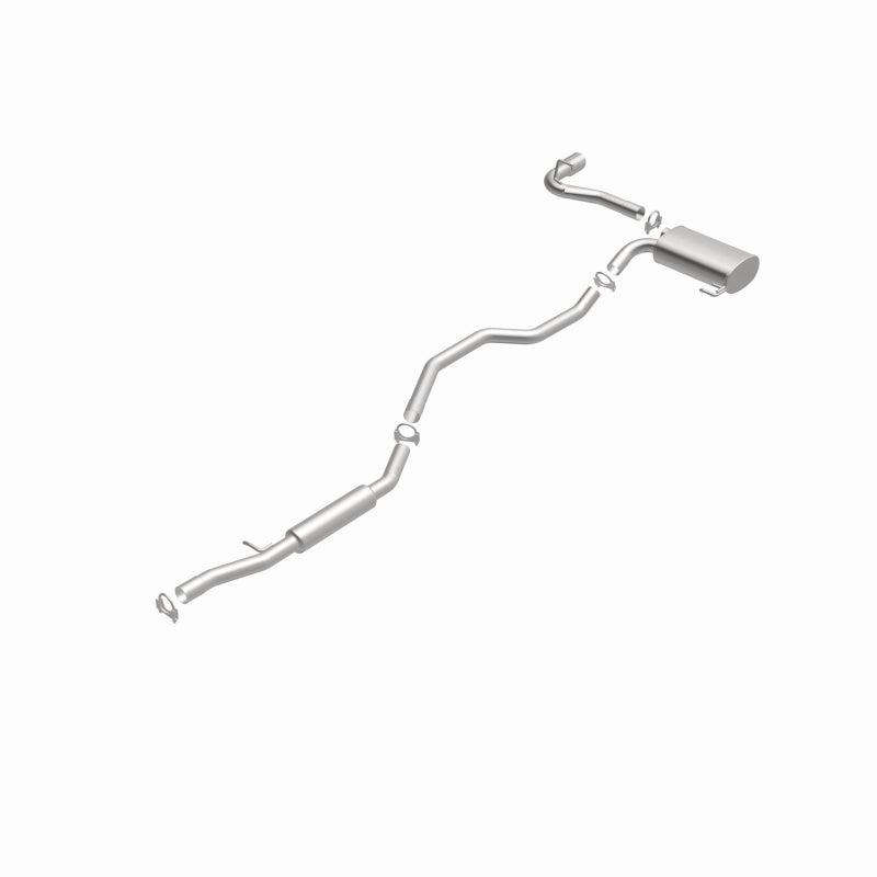 Fits 2011-2017 Jeep Direct-Fit Replacement Exhaust System 106-0776 aluminized steel