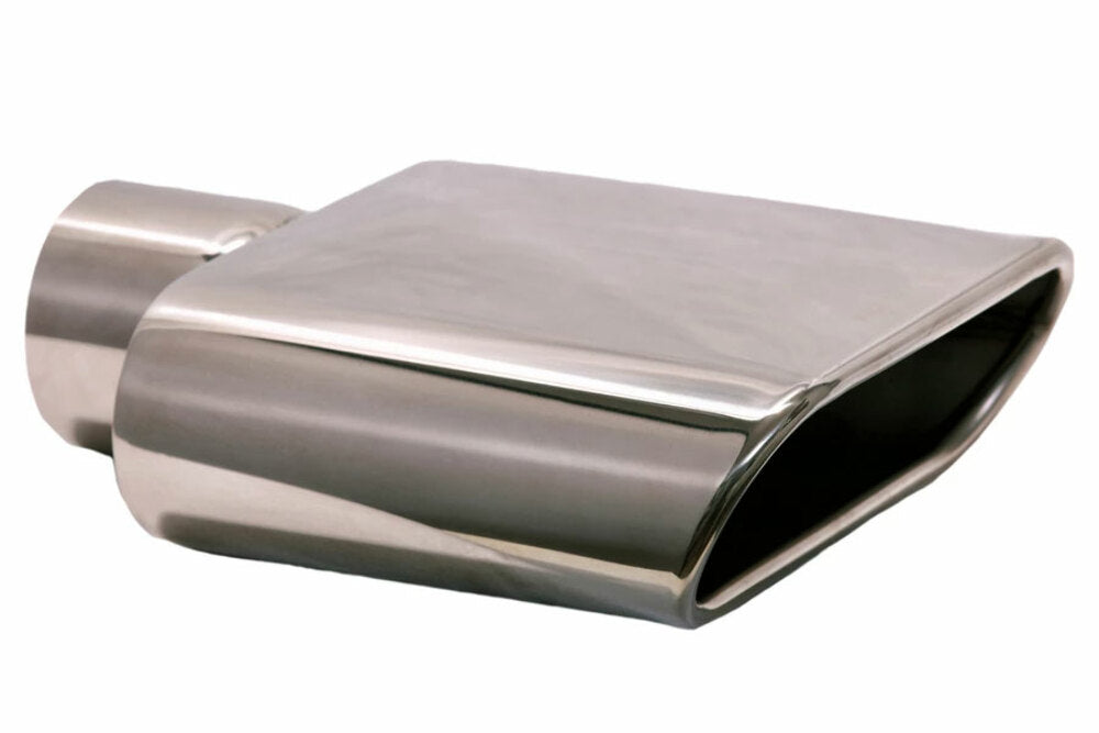 t 2.5" ID X6.5X2.5"X 8.5" Rolled Edge Slant Cut stainless steel T815 Mach Speed