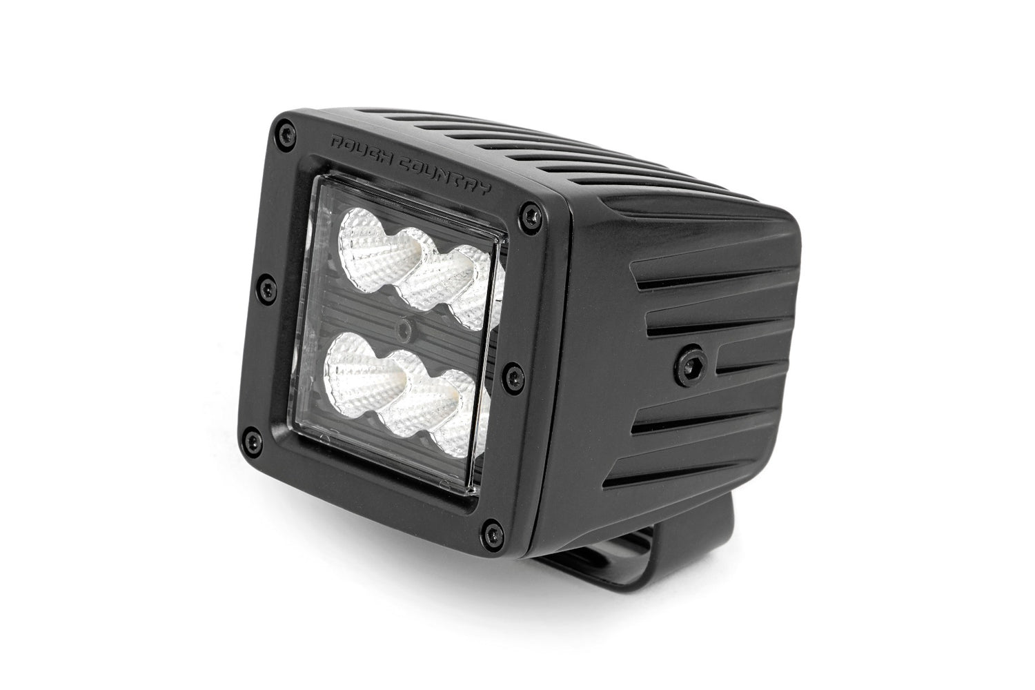 2 Inch Black Series LED Light Pods; Pair; Flood 70133BL