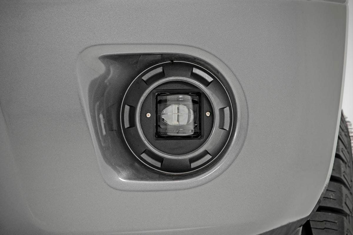 2 Inch Black Series LED Light Pods; SAE Fog; Pair 70907