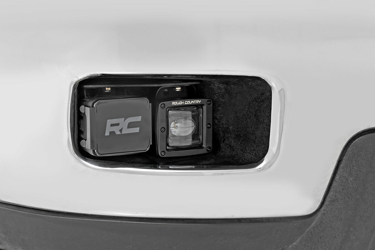 2 Inch Black Series LED Light Pods; SAE Fog; Yellow 70907A