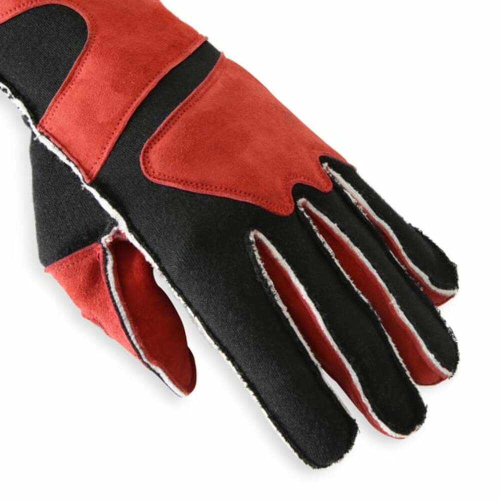 RaceQuip SFI racing gloves SFI 5 red 2-layer small 355012RQP