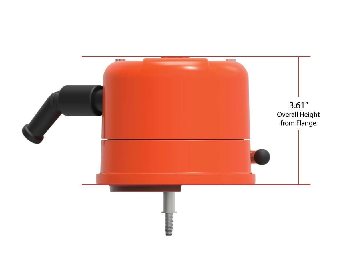 t 2-Pc LS Chevrolet Script Valve Covers - Factory Orange Machined Finish 241-178 Holley